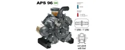 Насос мембранный Comet® серия APS 96 (88 л/мин; 50 бар); вал ВОМ 1"3/8