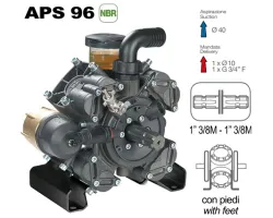 Насос мембранный Comet® серия APS 96 (88 л/мин; 50 бар); вал ВОМ 1"3/8