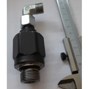 Штуцер вращающийся (М20х1,5 - М14х1,5) гидромуфты шкива РОМ (Торум) "Ростсельмаш": 387000007R