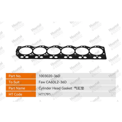 1003020-36D Прокладка головки блока цилиндров Huatai