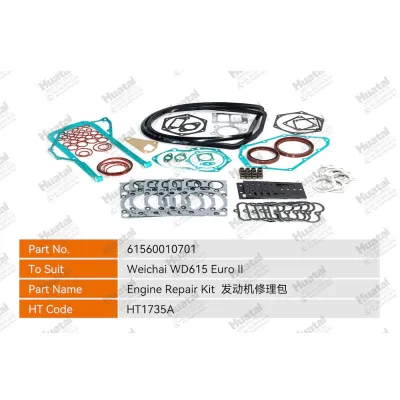 61560010701 Ремкомплект двигателя Huatai