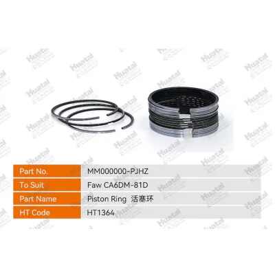 MM000000-PJHZ Поршневое кольцо Huatai