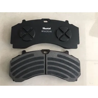 Колодки тормозные дисковые (с уст. компл.) WVA 29246, 2924601, OM 7005 245x114x35