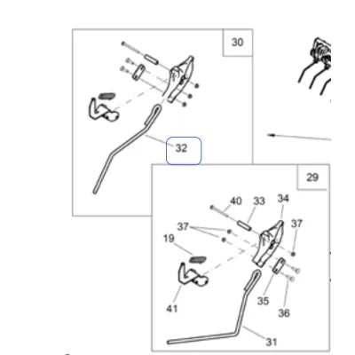 959334.AE Выравниватель левый 14мм