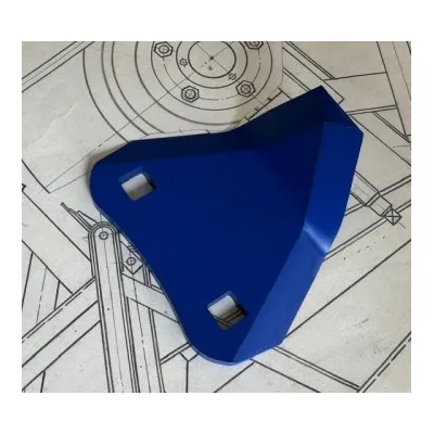 Нож фрезы КУН А7153023 серповидный ЗМ (с крепежом)