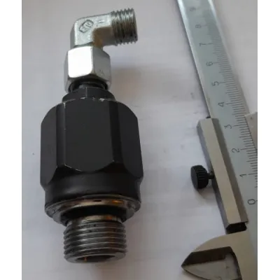 Штуцер вращающийся (М20х1,5 - М14х1,5) гидромуфты шкива РОМ (Торум) "Ростсельмаш": 387000007R