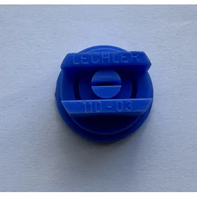 Форсунка плоская веерная ST 110° 03, синяя, пластиковая, Lechler