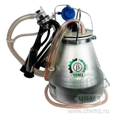 Доильная аппаратура 2-х тактная "Майга"с алюминиевым ведром