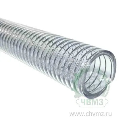 Шланг ПВХ армированный стал. спиралью, Ø 18 мм; L-2000 мм