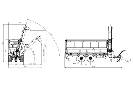 Полуприцеп-накопитель-перегрузчик ПНП-301 ГРИТАН, изображение 3
