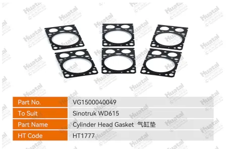 VG1500040049 Прокладка головки блока цилиндров Huatai