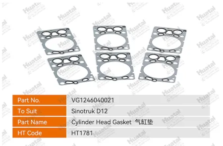 VG1246040021 Прокладка головки блока цилиндров Huatai