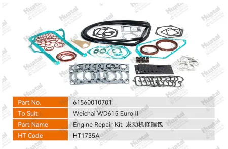 61560010701 Ремкомплект двигателя Huatai