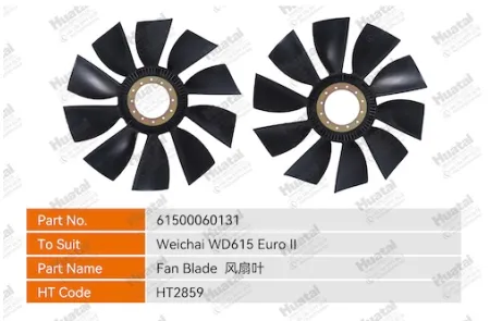 61500060131 Лопасть вентилятора Huatai