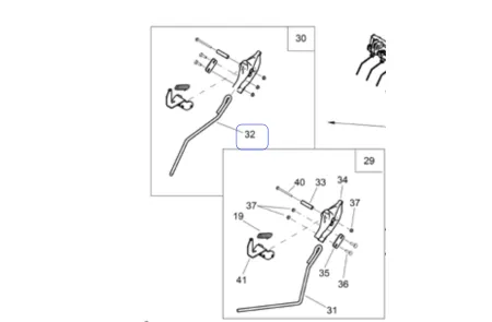 959334.AE Выравниватель левый 14мм