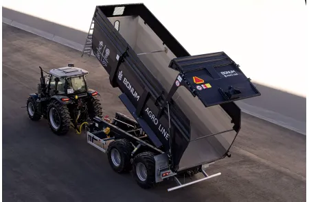 Самосвальный тракторный полуприцеп 20 м3 (BONUM), изображение 4