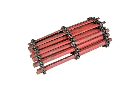 Транспортер цепной н/к "Вектор" усил. 36 планок 4 мм БОЛТ 8 мм.