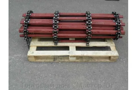 Транспортер цепной н/к "Дон" 54 усил. планка 4 мм. БОЛТ 8 мм.