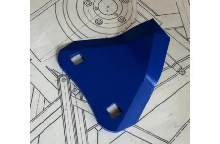 Нож фрезы КУН А7153023 серповидный ЗМ (с крепежом)