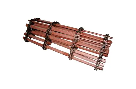 Транспортер цепной н/к "Акрос" 54 усил. планка 4 мм БОЛТ 8 мм.