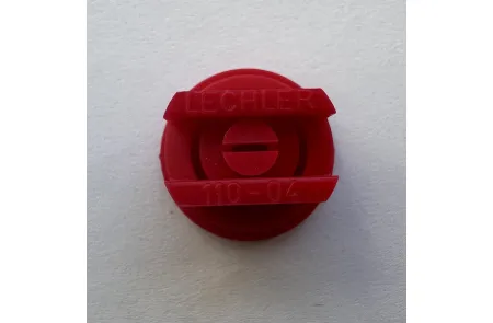 Форсунка плоская веерная ST 110° 04, красная, пластиковая, Lechler