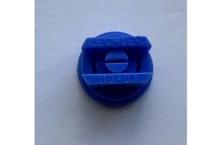 Форсунка плоская веерная ST 110° 03, синяя, пластиковая, Lechler