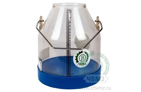 Ведро доильное прозрачное градуированное без крышки V-30 л.