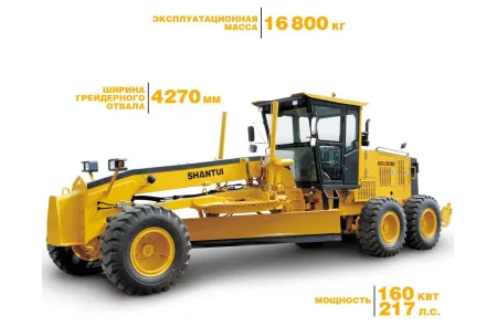 Автогрейдер SHANTUI SG21-3, изображение 2