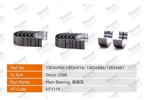 13034908/4916/4886/4887 Основной подшипник Huatai