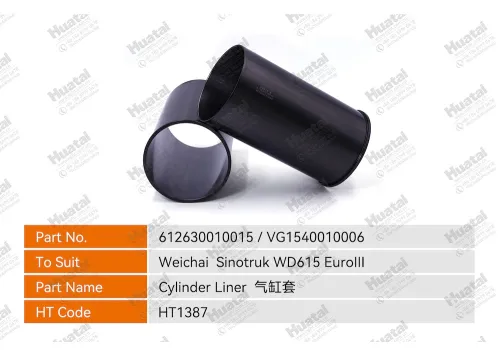 612630010015,VG1540010006 Втулка цилиндра Huatai