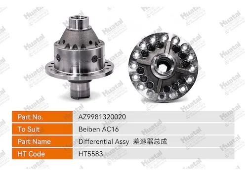 AZ9981320020 Дифференциал в сборе Huatai