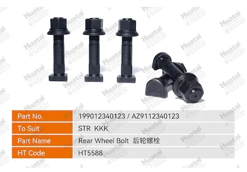 199012340123/AZ9112340123 Болт заднего колеса Huatai