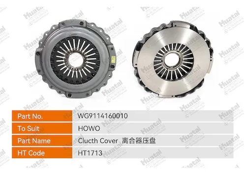 WG9114160010 Крышка сцепления Huatai