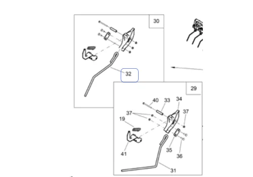 959334.AE Выравниватель левый 14мм