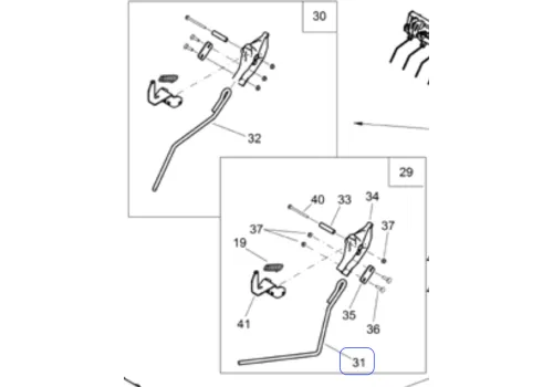 959335.AE Выравниватель правый 14мм