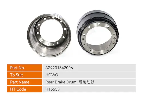 AZ9231342006 Задний тормозной барабан Huatai