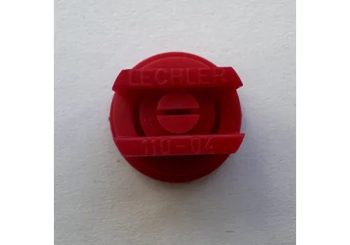 Форсунка плоская веерная ST 110° 04, красная, пластиковая, Lechler