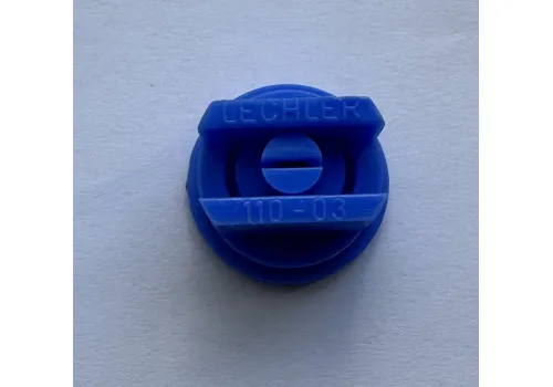 Форсунка плоская веерная ST 110° 03, синяя, пластиковая, Lechler