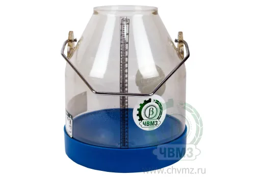 Ведро доильное прозрачное градуированное без крышки V-30 л.