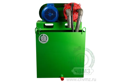 Установка вакуумная водокольцевая с баком на 100 коров (бак на 210 л.)