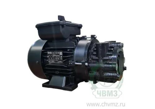 Насос вакуумный пластинчато-роторный сухого типа (моноблок - 220В; 0,55 кВт; 14 м³/ч)