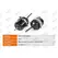 WG9100360303 Задняя тормозная камера Huatai